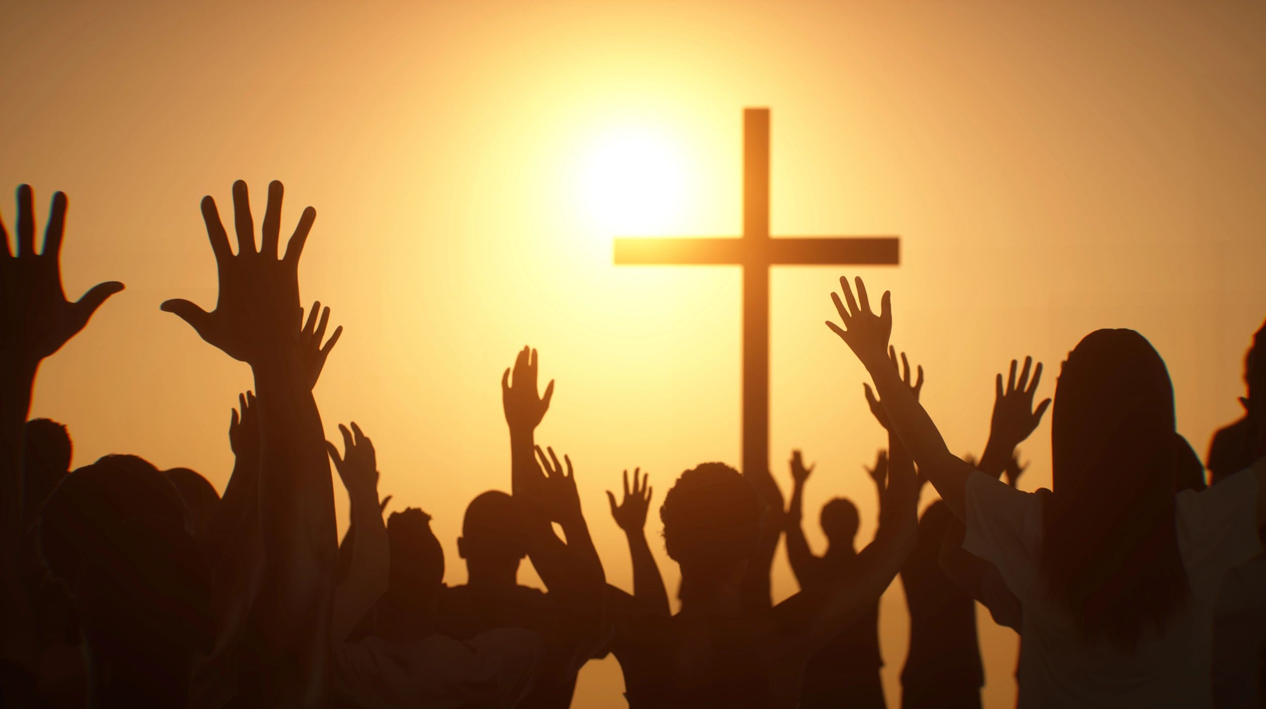 inspirational Christian gathering